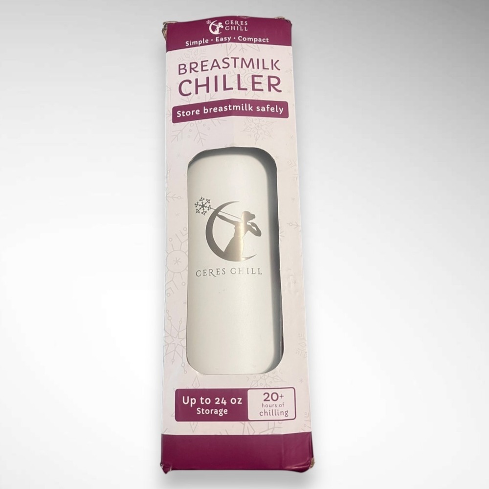 CERES CHILL Unused White Breastmilk Chiller #1 Breastmilk Storage Solution